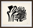 Fernand Léger, Le Tournesol — brown frame