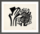 Fernand Léger, Le Tournesol — dark grey frame