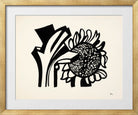Fernand Léger, Le Tournesol — gold frame