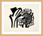 Fernand Léger, Le Tournesol — oak frame