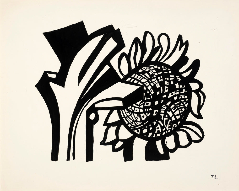 Fernand Léger, Le Tournesol — unframed