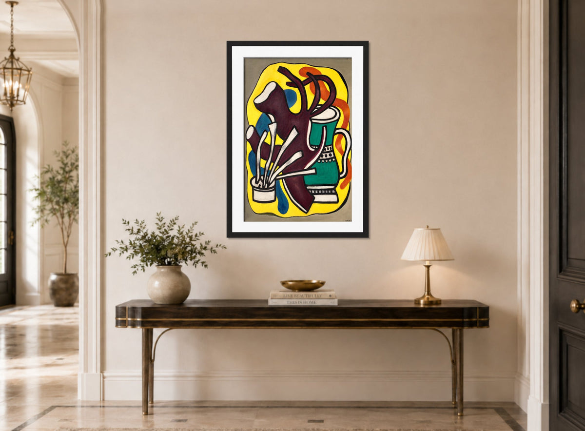 Fernand Léger, Le vase vert — hallway