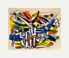 Fernand Léger, Les Colombes — rolled canvas