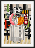 Fernand Léger, Les Confidences (Les deux femmes au bouquet) — black frame