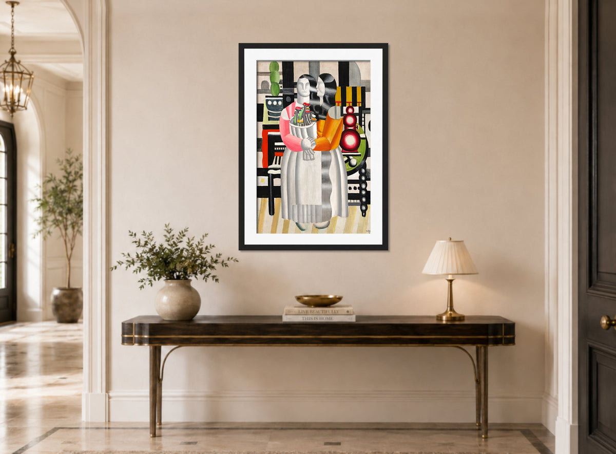 Fernand Léger, Les Confidences (Les deux femmes au bouquet) — hallway