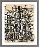 Fernand Léger, Les Constructeurs au vélo — light grey frame