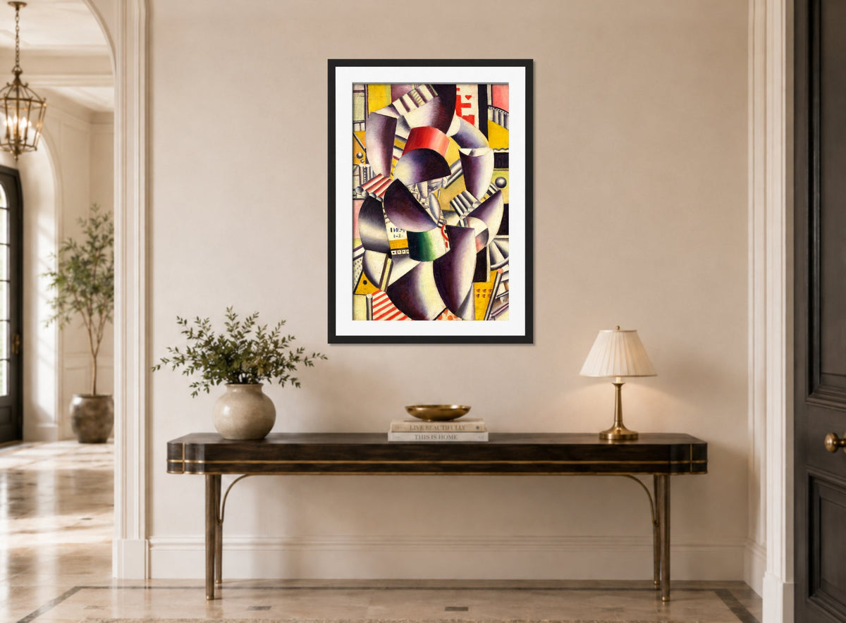 Fernand Léger, Les deux acrobates — hallway