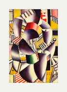 Fernand Léger, Les deux acrobates — rolled canvas
