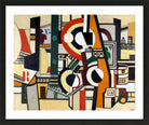 Fernand Léger, Les Disques dans la ville — black frame