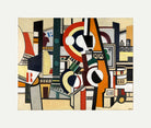 Fernand Léger, Les Disques dans la ville — rolled canvas