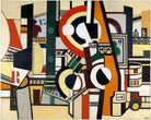 Fernand Léger, Les Disques dans la ville — unframed