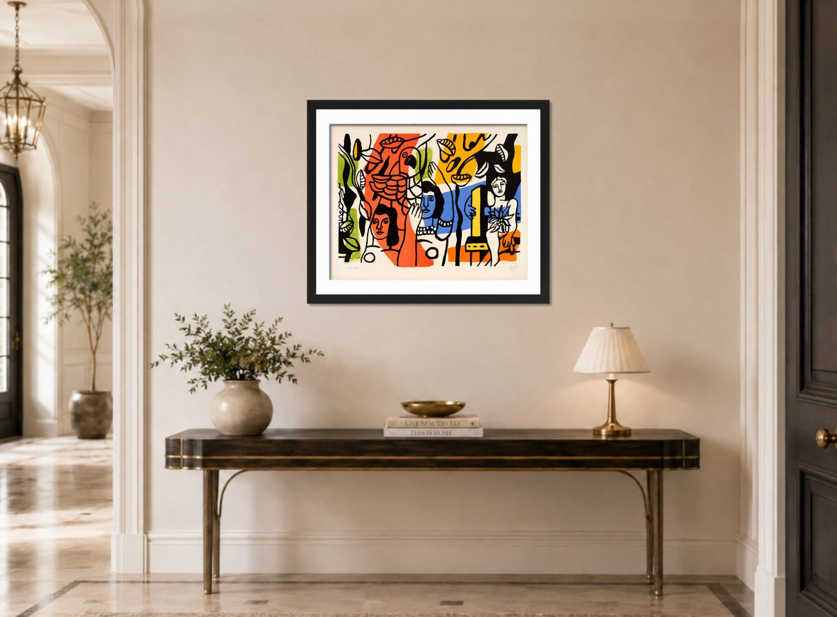 Fernand Léger, Les femmes au perroquet — hallway