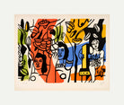 Fernand Léger, Les femmes au perroquet — rolled canvas
