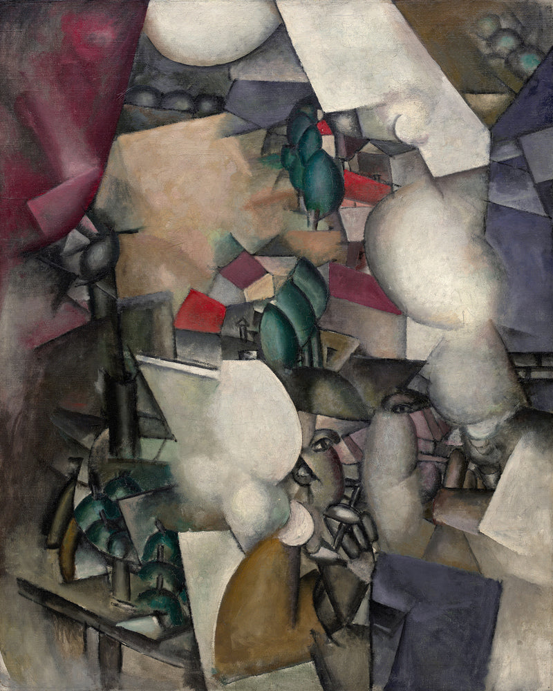 Fernand Leger Print, Les Fumeurs (The Smokers) as an unframed print