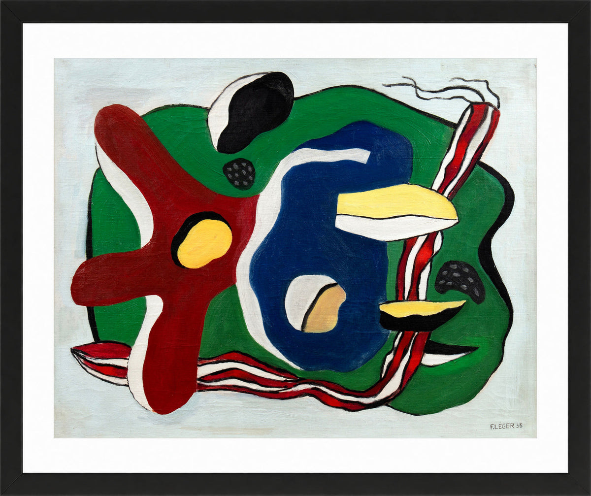 Fernand Léger, L’Étoile de mer — black frame