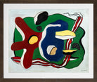Fernand Léger, L’Étoile de mer — brown frame