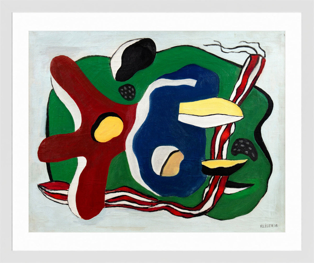 Fernand Léger, L’Étoile de mer — white frame