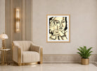 Fernand Léger, Nadia — art deco roomset