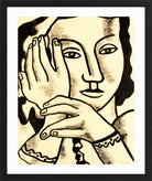 Fernand Léger, Nadia — black frame