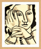 Fernand Léger, Nadia — oak frame