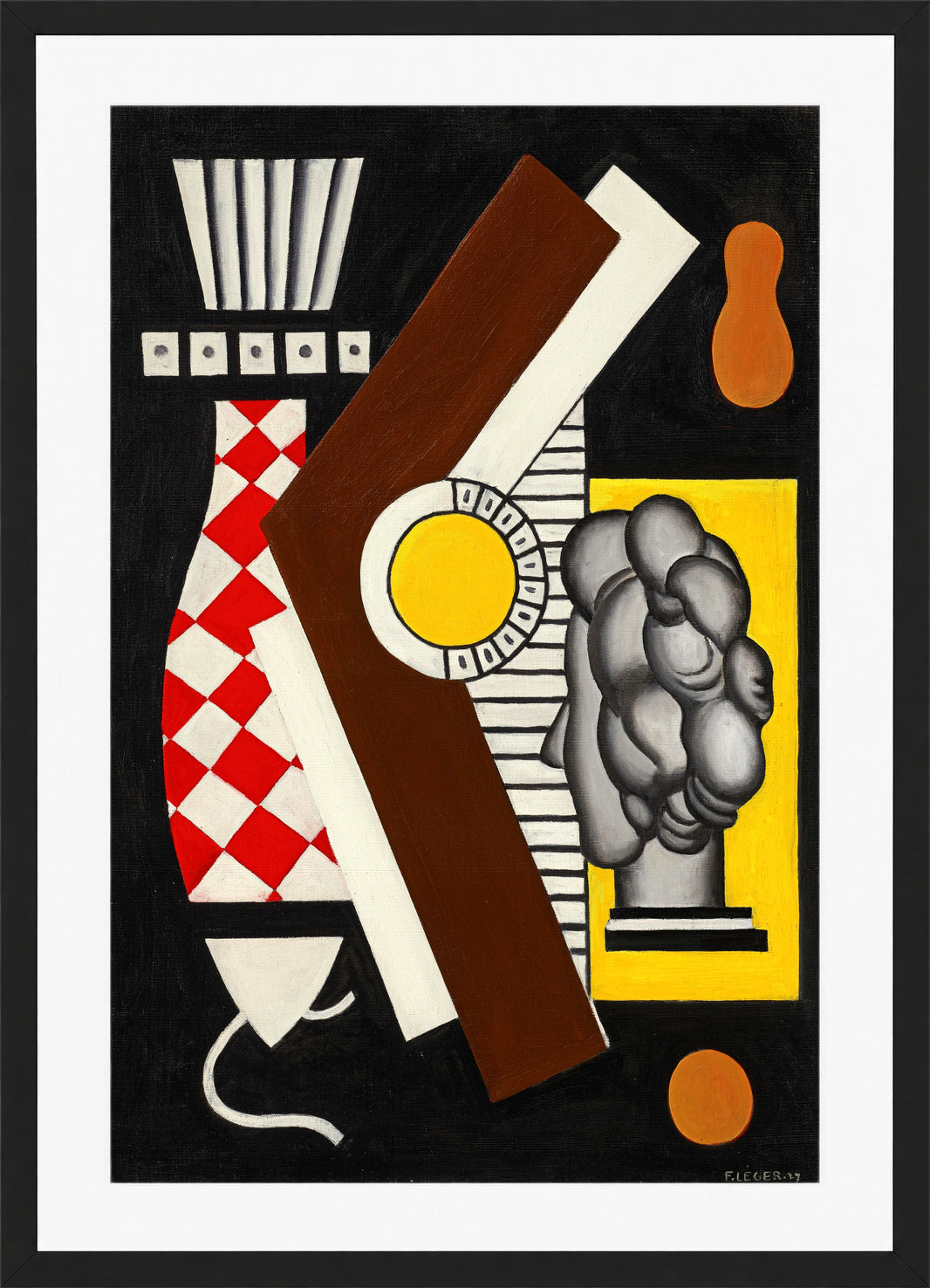 Fernand Léger, Nature morte — black frame