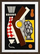 Fernand Léger, Nature morte — brown frame