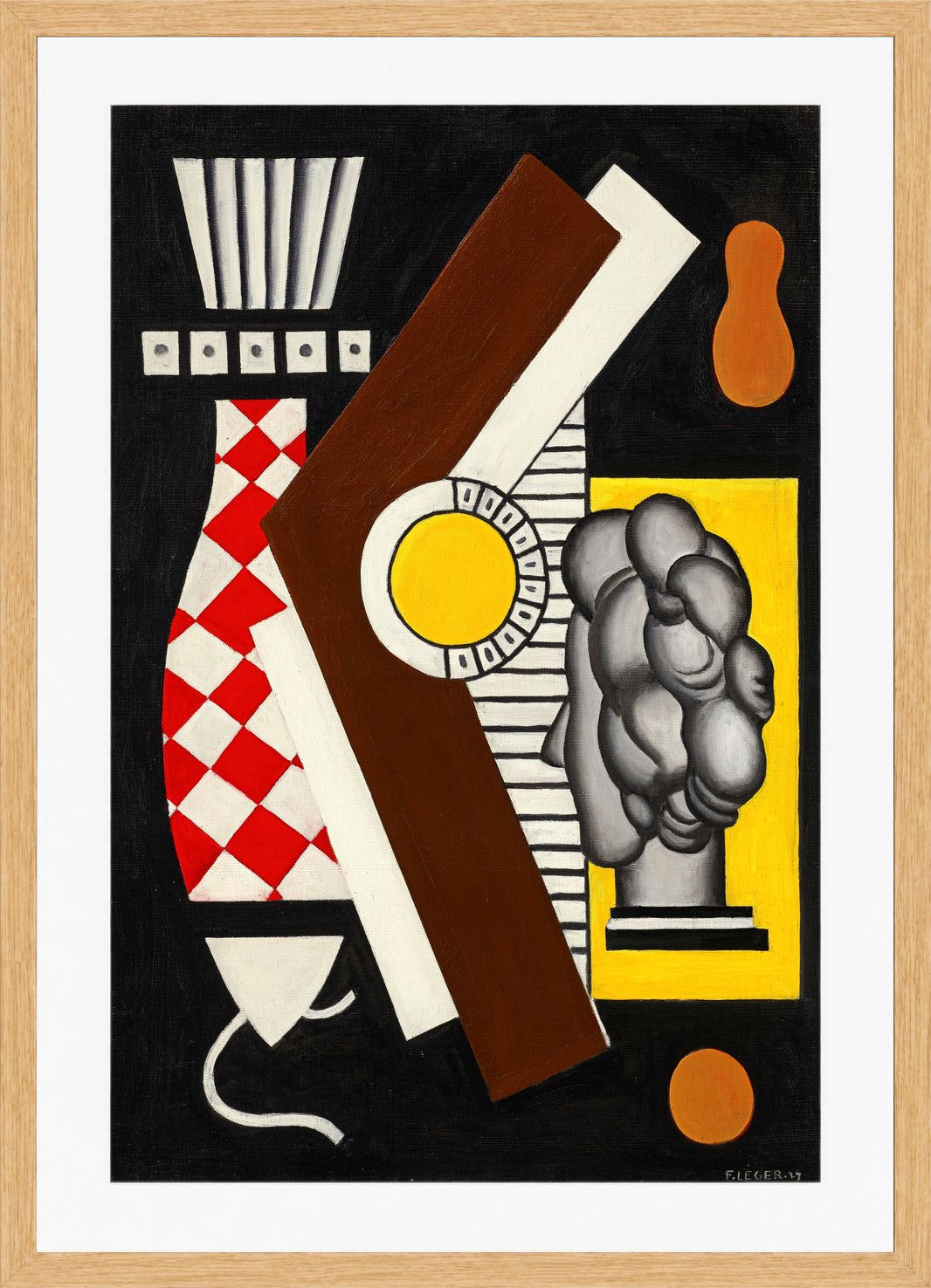 Fernand Léger, Nature morte — oak frame