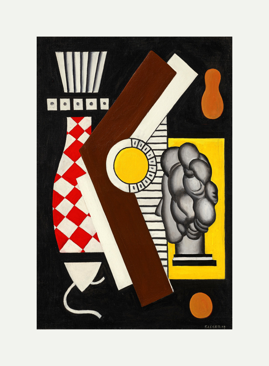 Fernand Léger, Nature morte — rolled canvas
