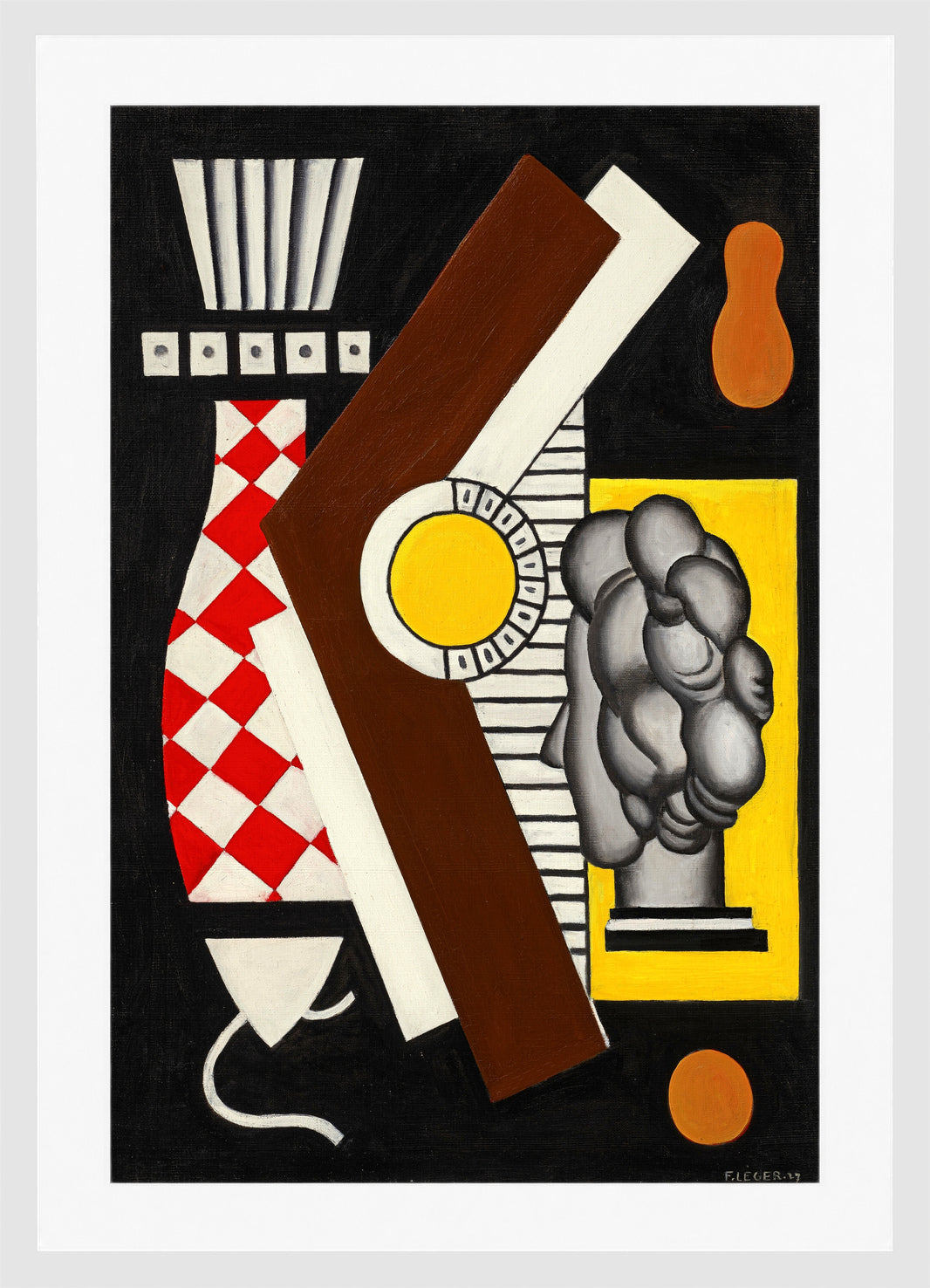 Fernand Léger, Nature morte — white frame