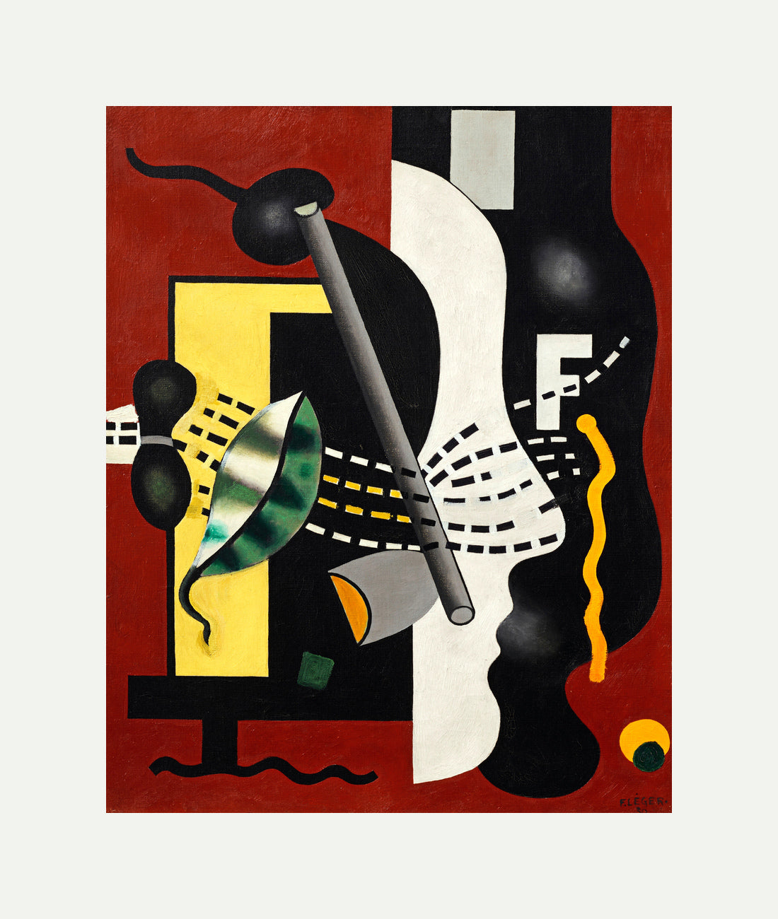 Fernand Léger, Nature morte — rolled canvas