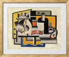 Fernand Léger, Nature morte (1er état) — gold frame