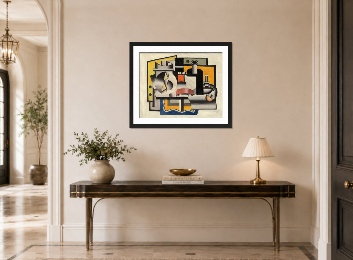 Fernand Léger, Nature morte (1er état) — hallway