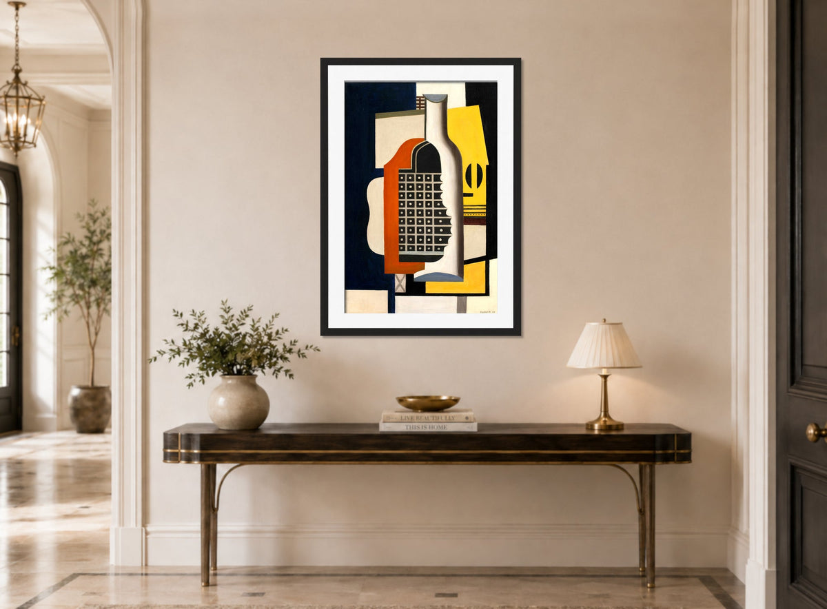 Fernand Léger, Nature morte à la bouteille — hallway