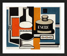 Fernand Léger, Nature morte à l’encrier — black frame