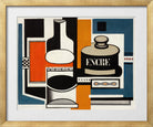 Fernand Léger, Nature morte à l’encrier — gold frame