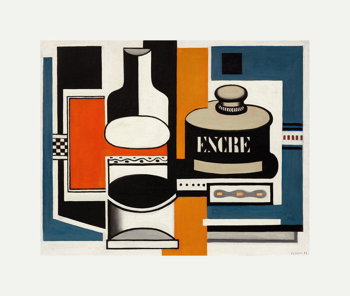 Fernand Léger, Nature morte à l’encrier — rolled canvas