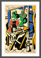 Fernand Léger, Nature morte dans la cuisine — dark grey frame
