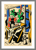 Fernand Léger, Nature morte dans la cuisine — light grey frame