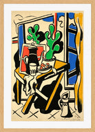 Fernand Léger, Nature morte dans la cuisine — oak frame