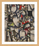 Fernand Leger Print, Nude Model in the Studio (Le modèle nu dans l'atelier) in an oak frame