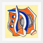Fernand Léger, Ohne Titel (Composition) — white frame