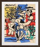 Fernand Léger, Partie de campagne — brown frame