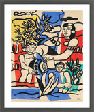 Fernand Léger, Partie de campagne — dark grey frame