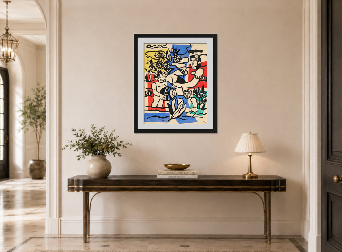 Fernand Léger, Partie de campagne — hallway