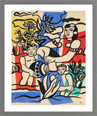 Fernand Léger, Partie de campagne — light grey frame
