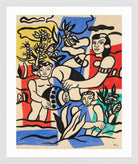 Fernand Léger, Partie de campagne — white frame