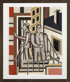 Fernand Léger, Paysage animé — brown frame