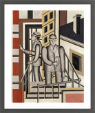 Fernand Léger, Paysage animé — dark grey frame