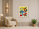 Fernand Léger, Paysage animé — art deco roomset