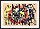 Fernand Léger, Paysage de Seine et Oise — black frame